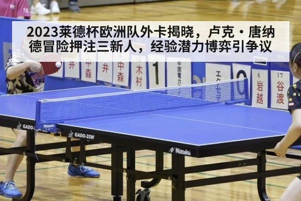 2023莱德杯欧洲队外卡揭晓,卢克·唐纳德冒险押注三新人,经验潜力博弈引争议